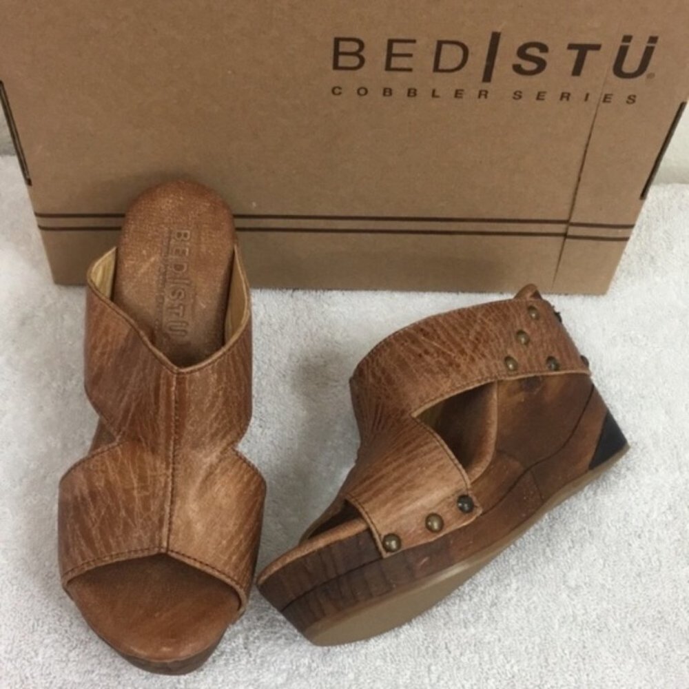 Bed Stu Olea Wedge Sandal - Brand New - Never Worn Size 6